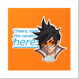 Overwatch Tracer - Cheers love! Posters and Art